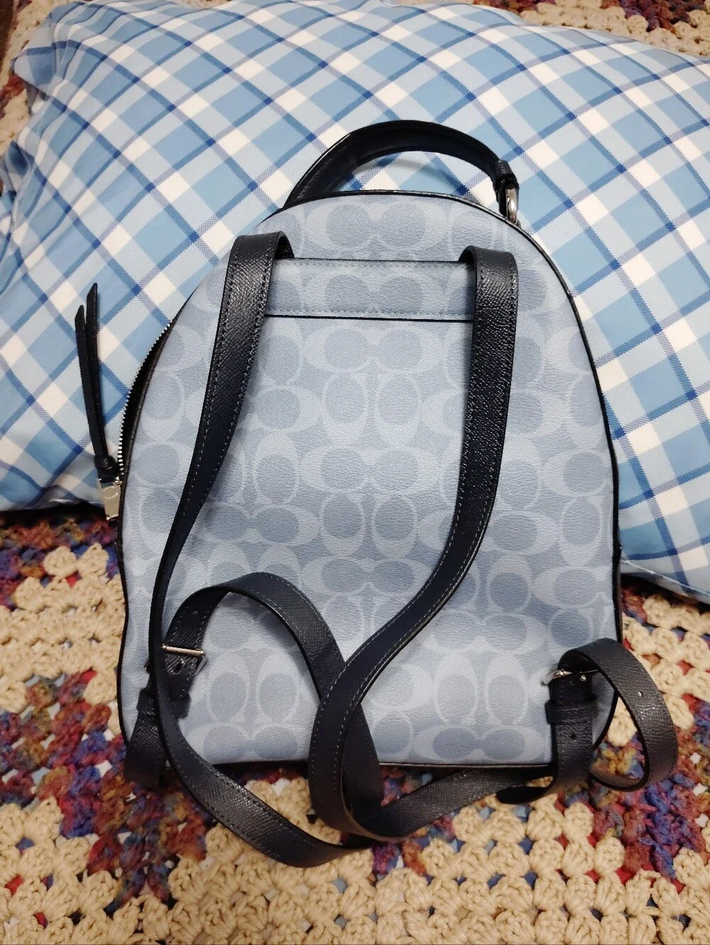 Coach Medium Back Pack And Matching Wallet